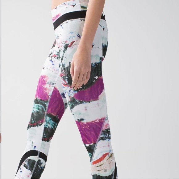 LULULEMON | Run: Inspire Crop II *All Full-On Luxtreme in Pigment Wave Multi - Picture 2 of 4